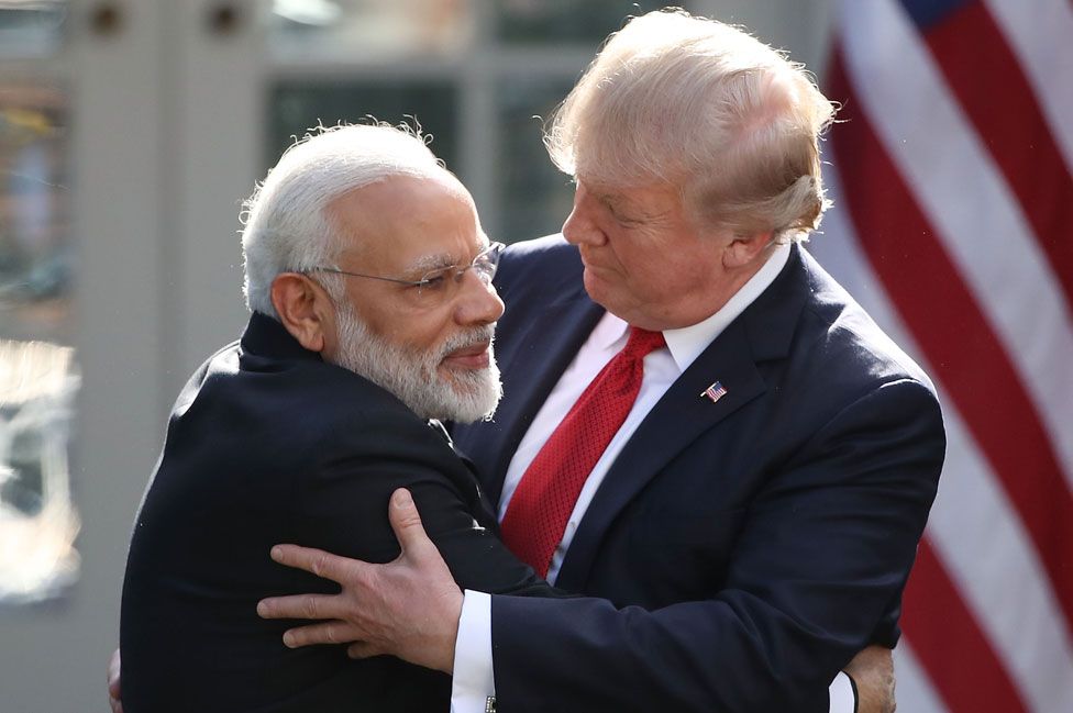 trumb and modi